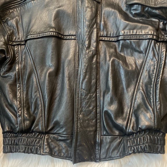 Vintage Global Identity G-lll Leather Jacket, Size Small - Picture 4 of 15